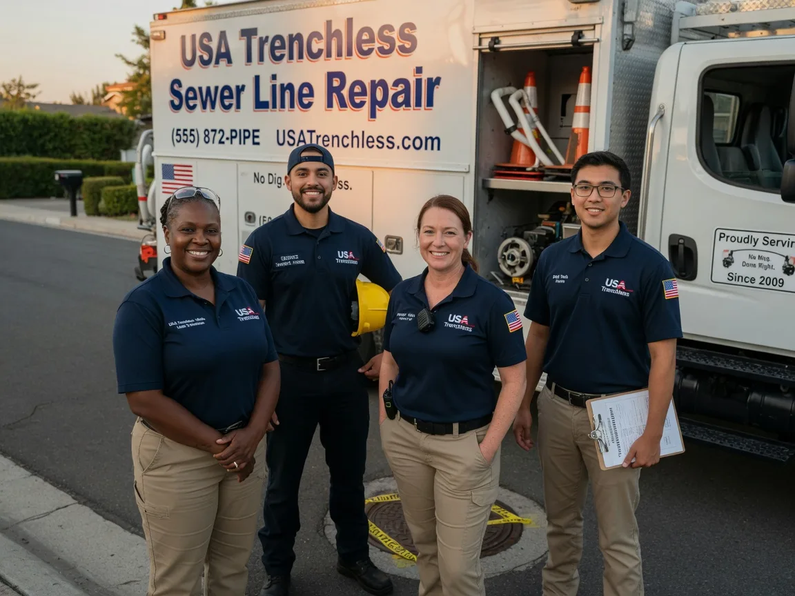 Sewer Line Repair company in Harrisonville, PA